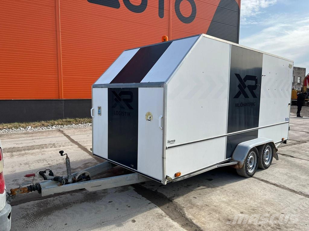 Reko 2000 TD SEWER CLEANING AND INSPECTION EQUIPMENT Gesloten opbouw trailers