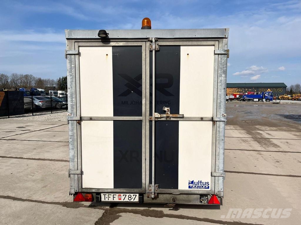 Reko 2000 TD SEWER CLEANING AND INSPECTION EQUIPMENT Gesloten opbouw trailers