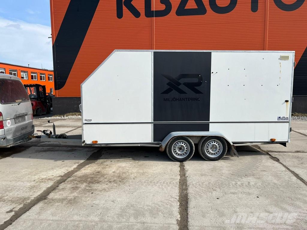 Reko 2000 TD SEWER CLEANING AND INSPECTION EQUIPMENT Gesloten opbouw trailers