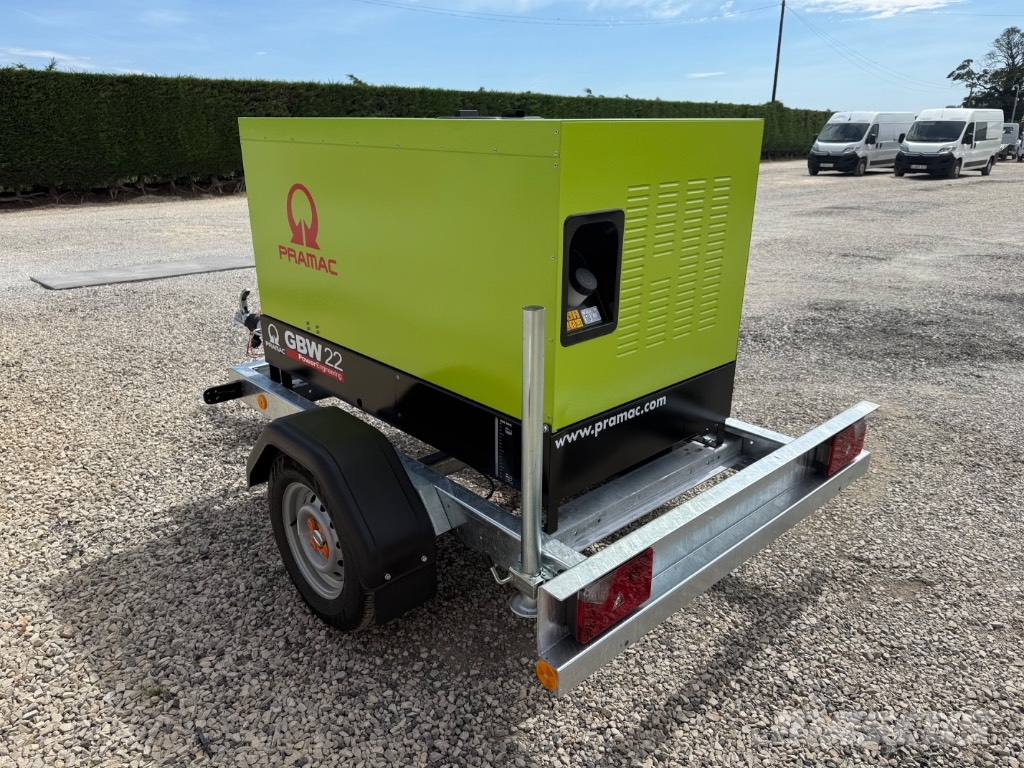 Pramac GBW22P-T 20kVA Perkins Mobile Generator Dizel Jeneratörler