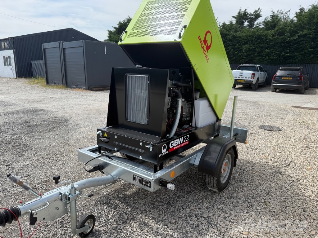 Pramac GBW22P-T 20kVA Perkins Mobile Generator Dizel Jeneratörler