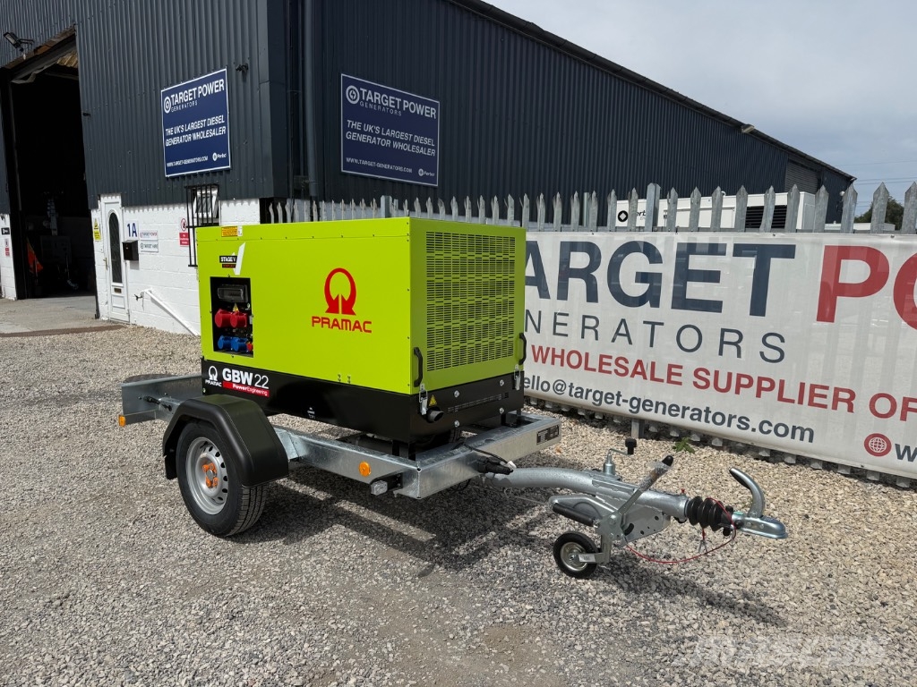 Pramac GBW22P-T 20kVA Perkins Mobile Generator Dizel Jeneratörler