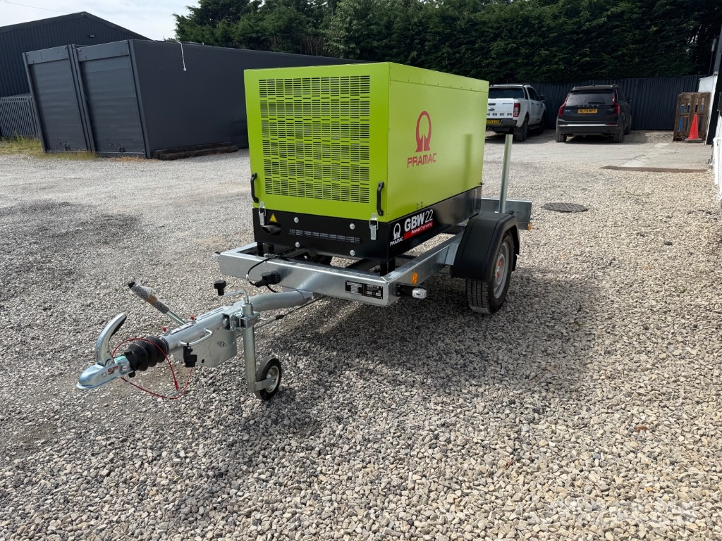 Pramac GBW22P-T 20kVA Perkins Mobile Generator Dizel Jeneratörler