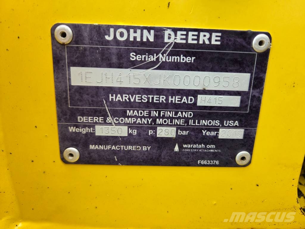 John Deere 1270 G حصادات