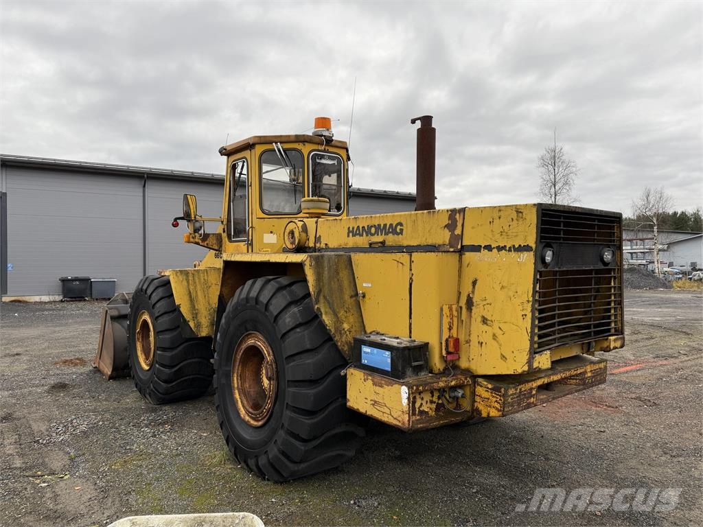 Hanomag C66 Φορτωτές με λάστιχα (Τροχοφόροι)