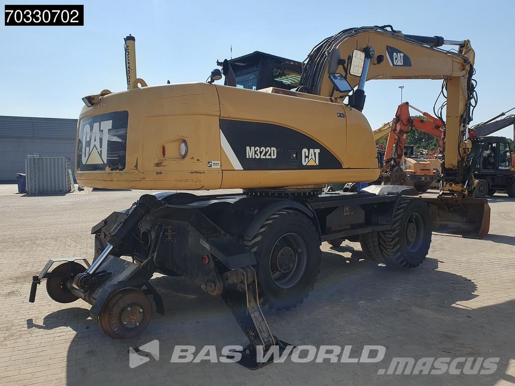 CAT M322 D Rail & Road Εκσκαφείς με τροχούς - λάστιχα