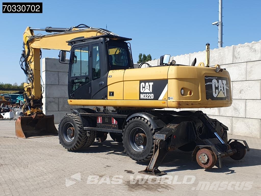 CAT M322 D Rail & Road Εκσκαφείς με τροχούς - λάστιχα