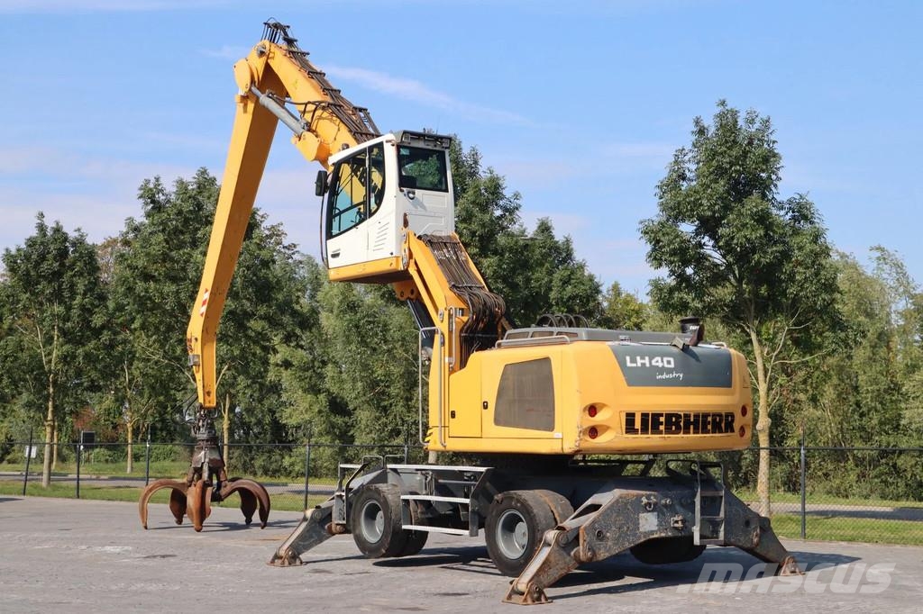 Liebherr LH40 LH 40 M LITRONIC | GRAB | MAGNET GEN | 16 MET Industriālie iekrāvēji