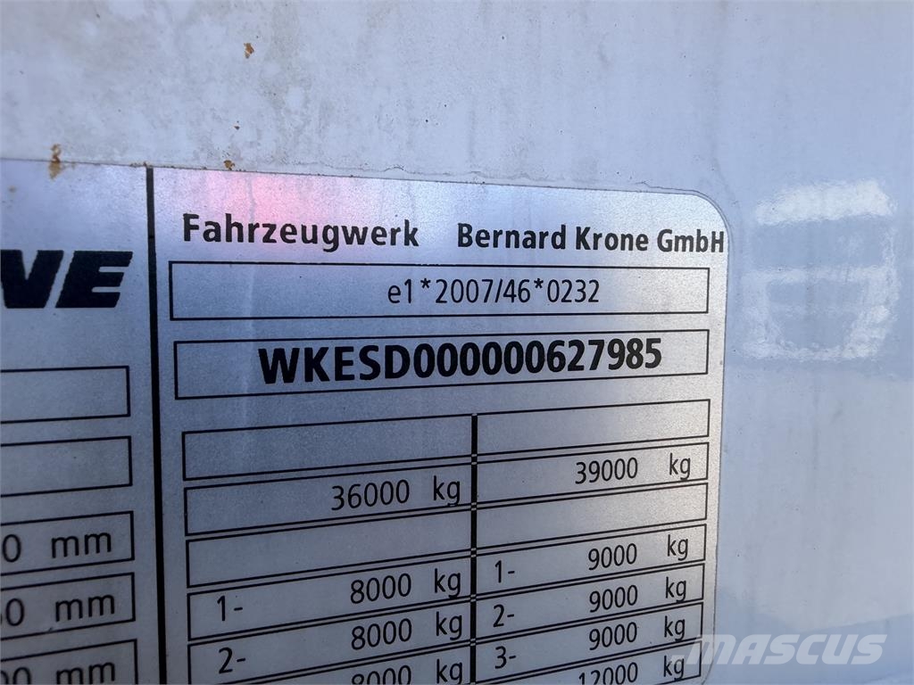 Krone Iný model VIN 985 Plachtové návěsy