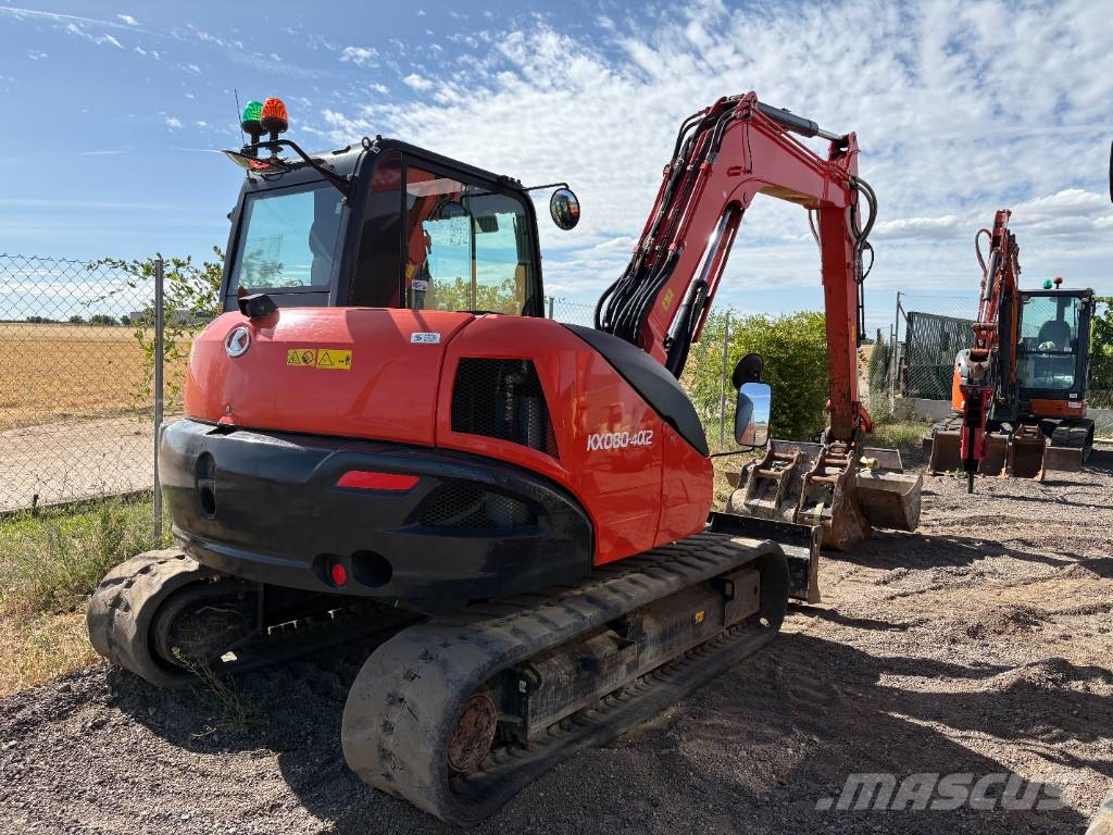 Kubota KX080-4a2 Midigraafmachines 7t - 12t