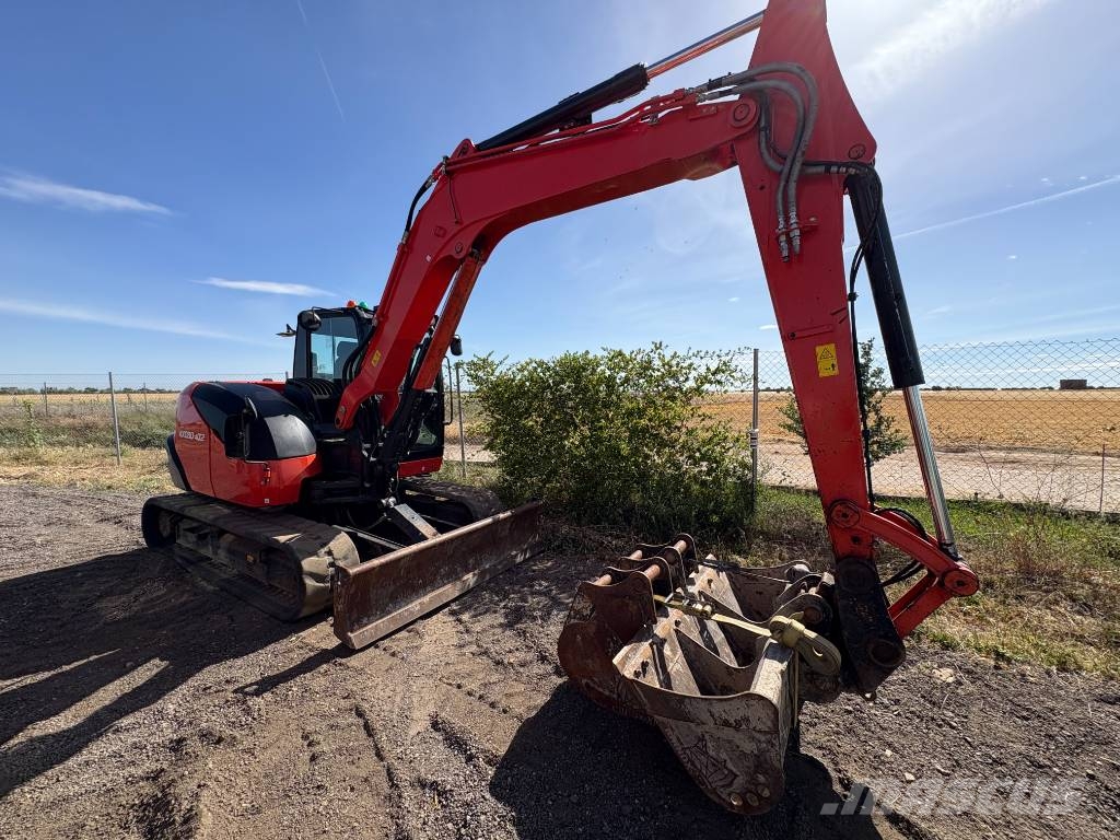 Kubota KX080-4a2 Midigraafmachines 7t - 12t