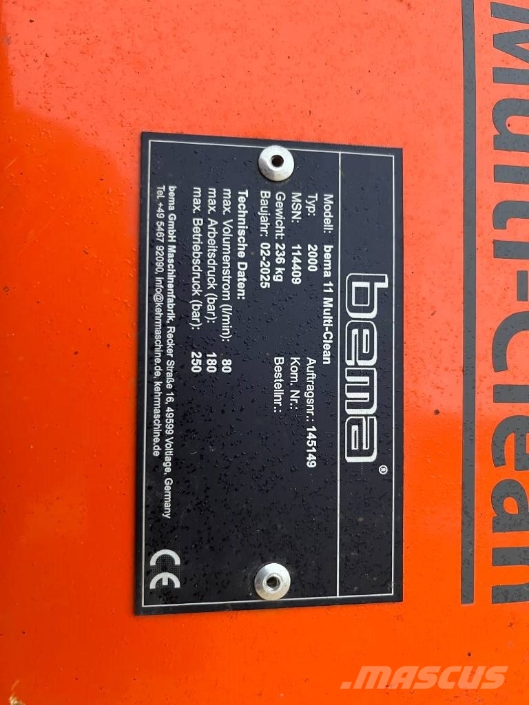 Bema Bema 11 Multi-Clean Muut koneet