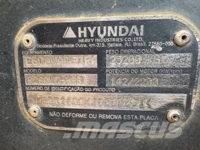 Hyundai ESCAVADEIRA ROBEX R260LC 履带挖掘机