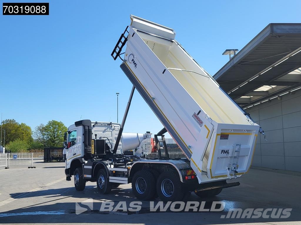 Volvo FMX 500 8X6 NEW! 20m3 Wielton Steelsuspension Big- Camiões basculantes
