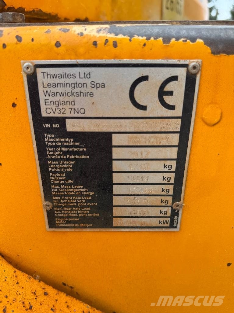Thwaites 9 ton MACH 2090 Vehículos compactos de volteo