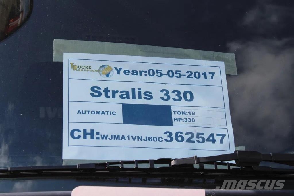 Iveco Stralis 330 + EURO 6 + NICE TRUCK + 19T شاحنات ذات هيكل صندوقي