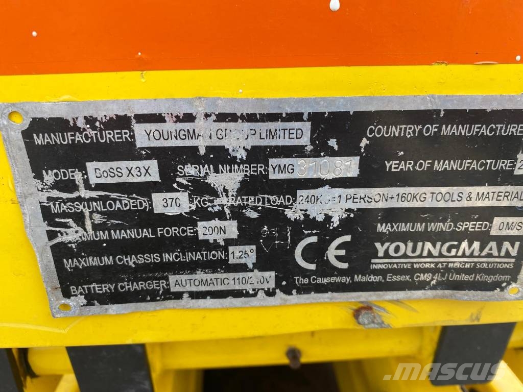 Youngman Boss X3 Scheren-Arbeitsbühnen