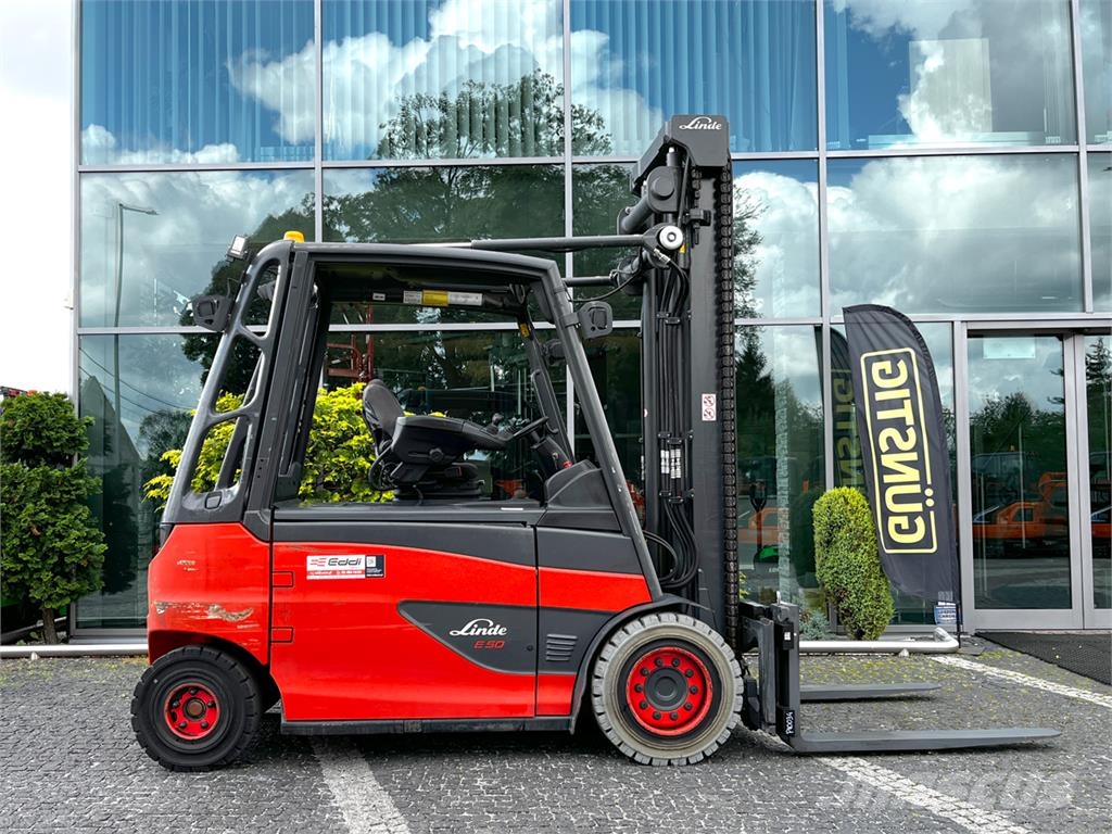 Linde E50HL-01/600 Elektrikli forkliftler