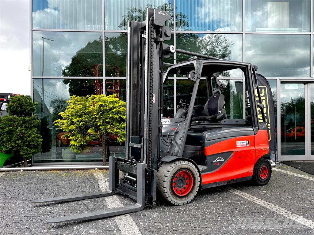 Linde E50HL-01/600 Električni viljuškari