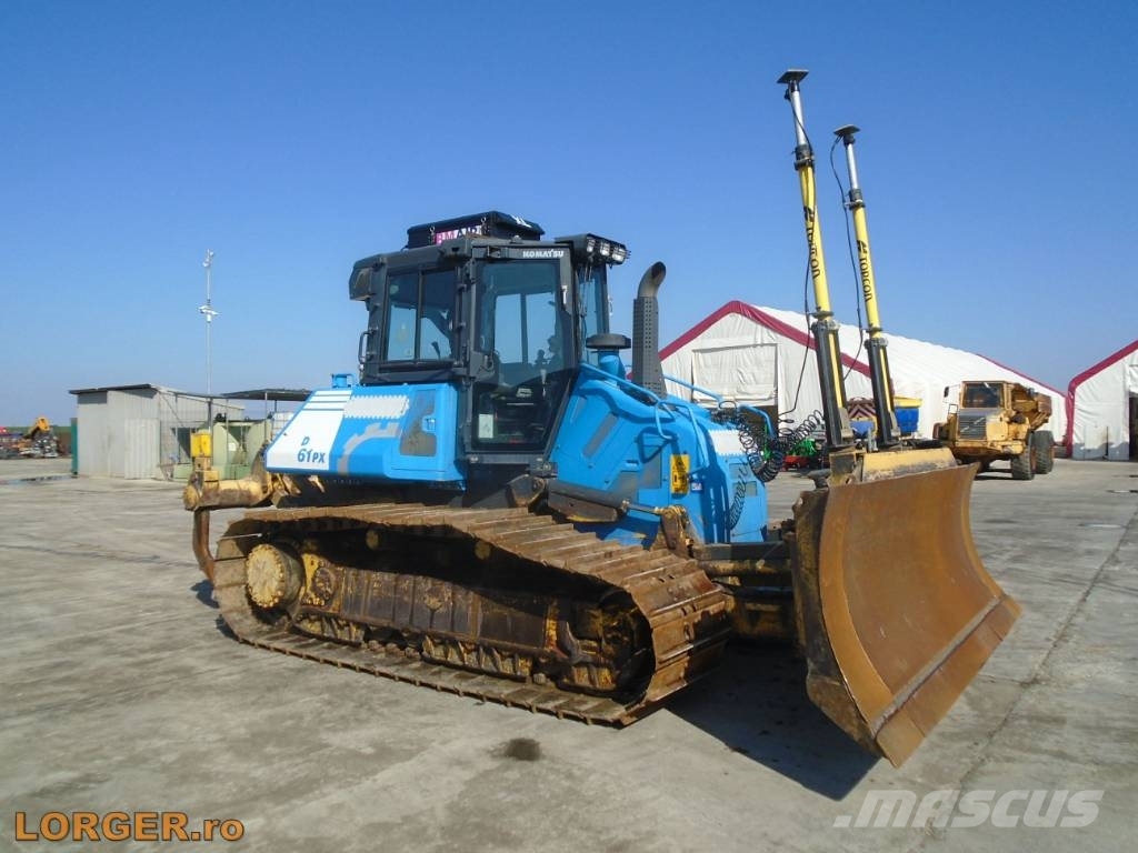 Komatsu D61PX-23 / With 3D laser GPS Vikšriniai buldozeriai