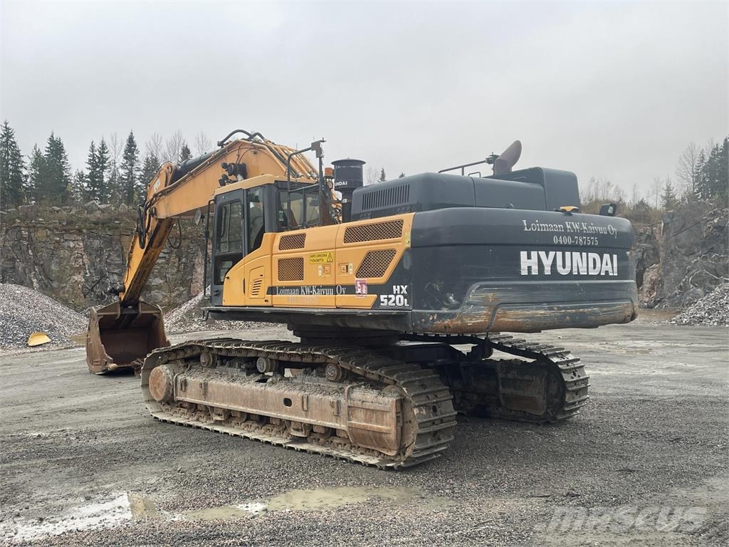 Hyundai HX520L Crawler excavators