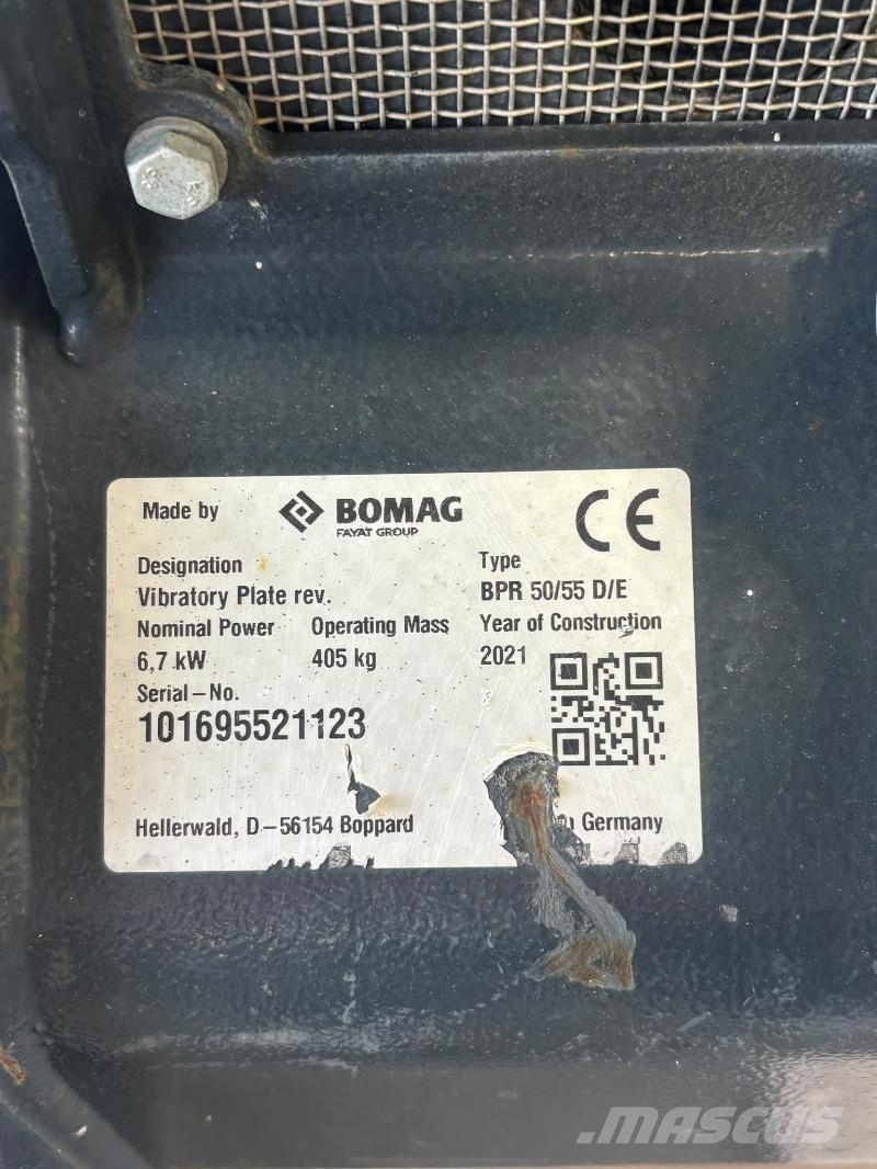 Bomag Vibrationsplatte BPR 50/55 D/E Sonstige Landmaschinen