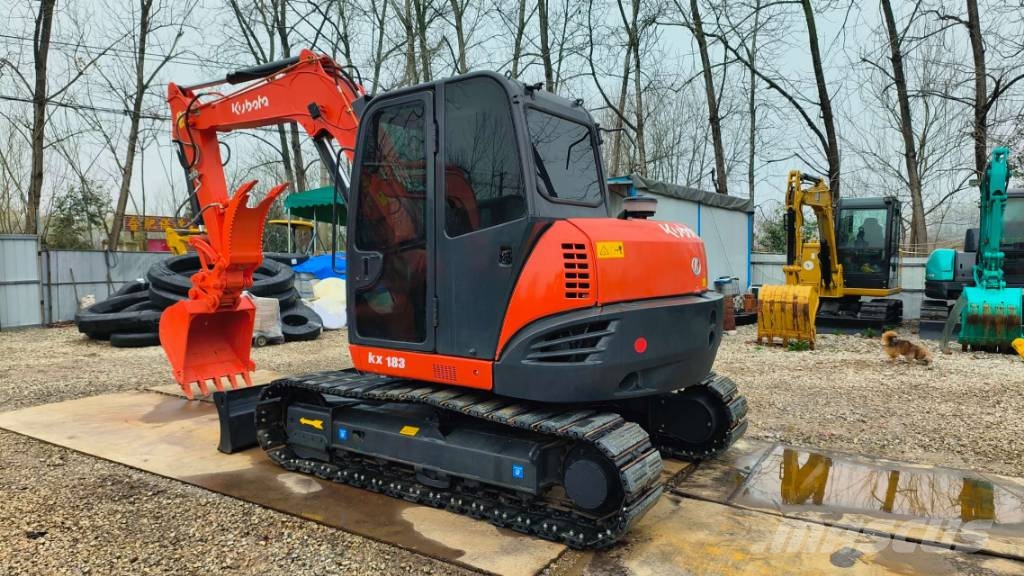 Kubota KX 183 小型挖土機/掘鑿機<7t(小型挖掘機)