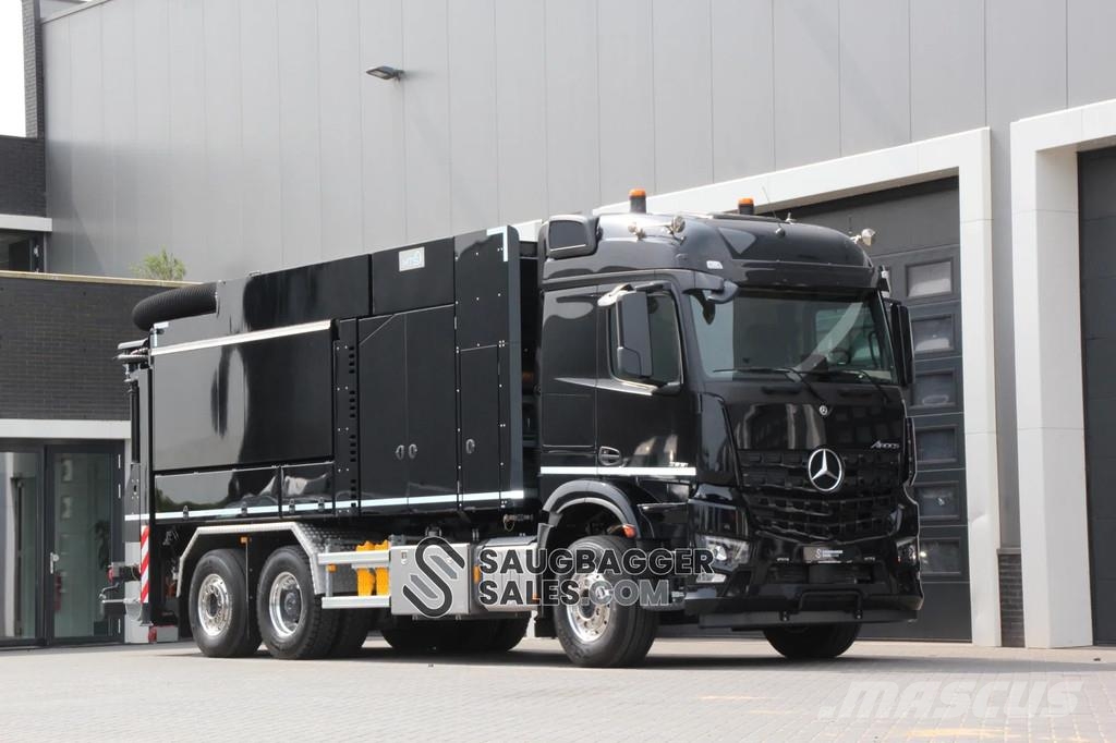 Mercedes-Benz Arocs MTS DINO 8 Twin Fan Suction Excavator Vaakumautod
