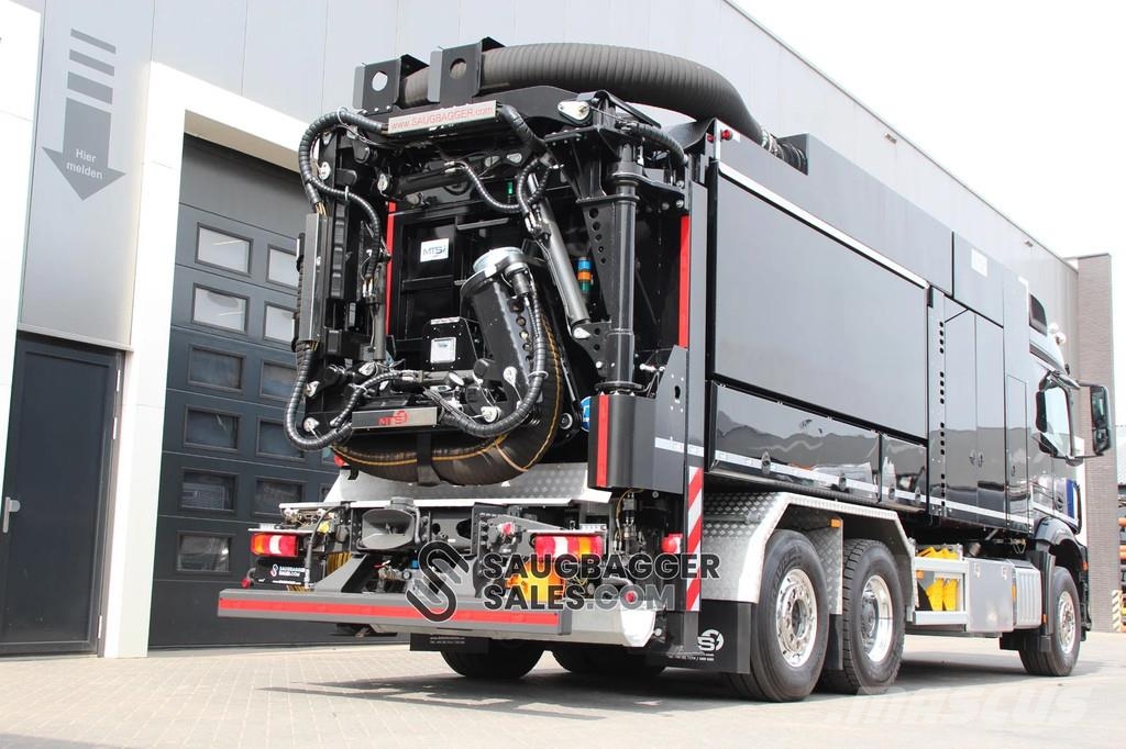Mercedes-Benz Arocs MTS DINO 8 Twin Fan Suction Excavator Vaakumautod