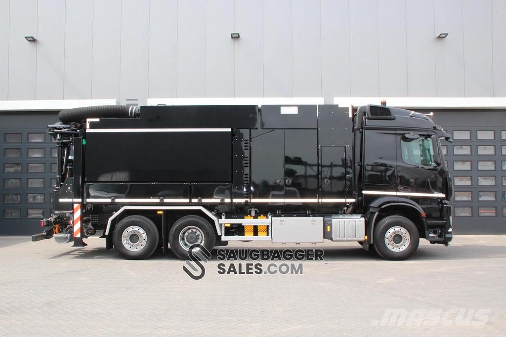 Mercedes-Benz Arocs MTS DINO 8 Twin Fan Suction Excavator Vaakumautod