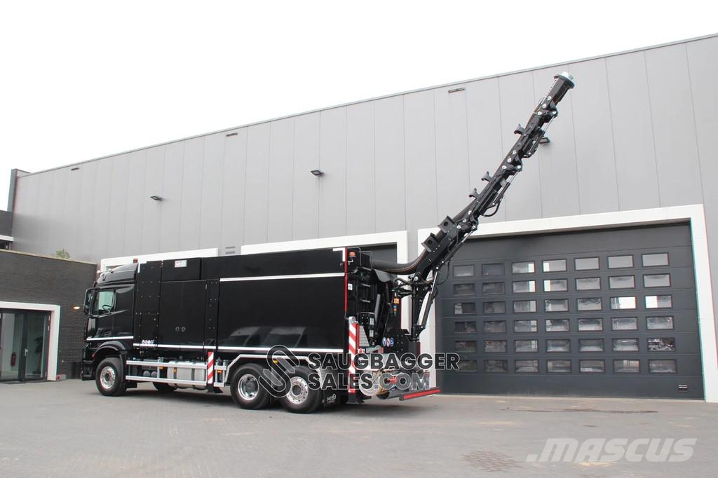 Mercedes-Benz Arocs MTS DINO 8 Twin Fan Suction Excavator Vaakumautod