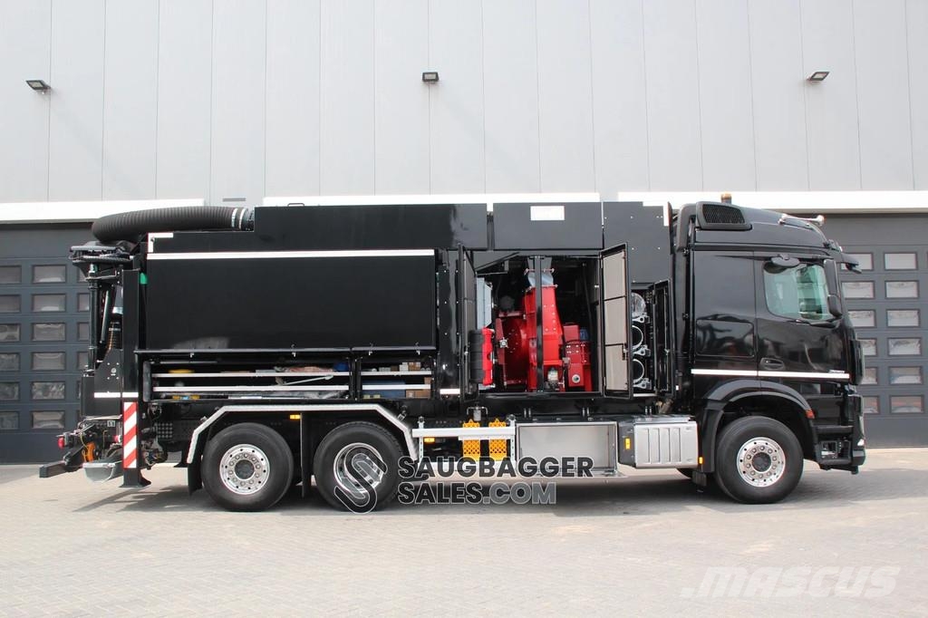 Mercedes-Benz Arocs MTS DINO 8 Twin Fan Suction Excavator Vaakumautod