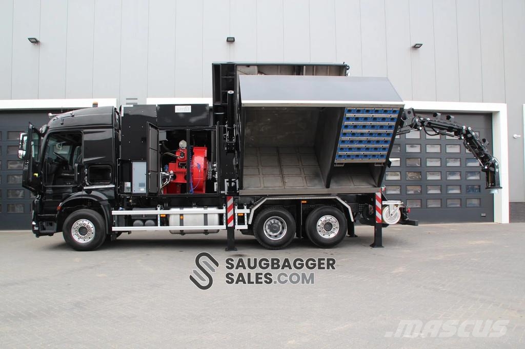 Mercedes-Benz Arocs MTS DINO 8 Twin Fan Suction Excavator Vaakumautod