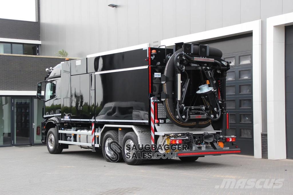 Mercedes-Benz Arocs MTS DINO 8 Twin Fan Suction Excavator Vaakumautod