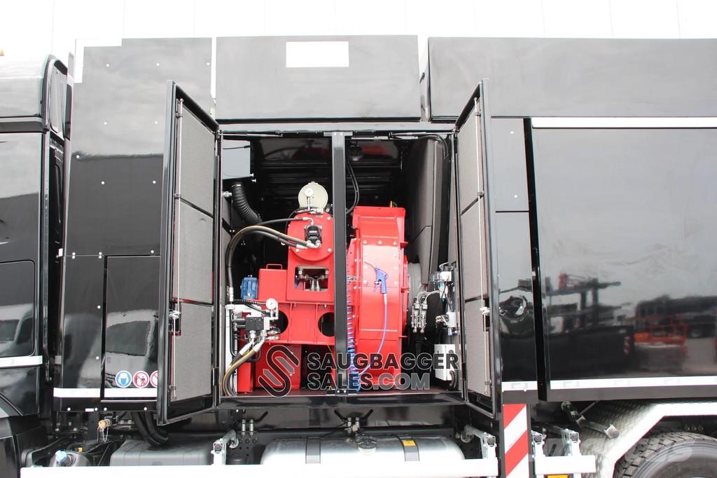 Mercedes-Benz Arocs MTS DINO 8 Twin Fan Suction Excavator Vaakumautod