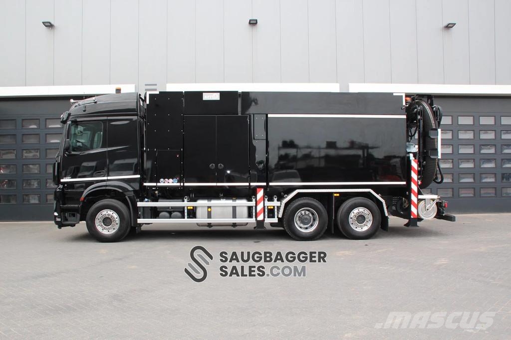 Mercedes-Benz Arocs MTS DINO 8 Twin Fan Suction Excavator Vaakumautod