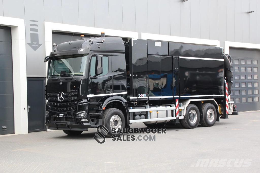 Mercedes-Benz Arocs MTS DINO 8 Twin Fan Suction Excavator Vaakumautod