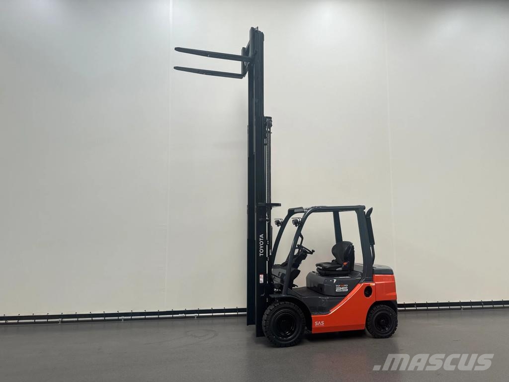 Toyota 52-8 FDF 25 Diesel heftrucks