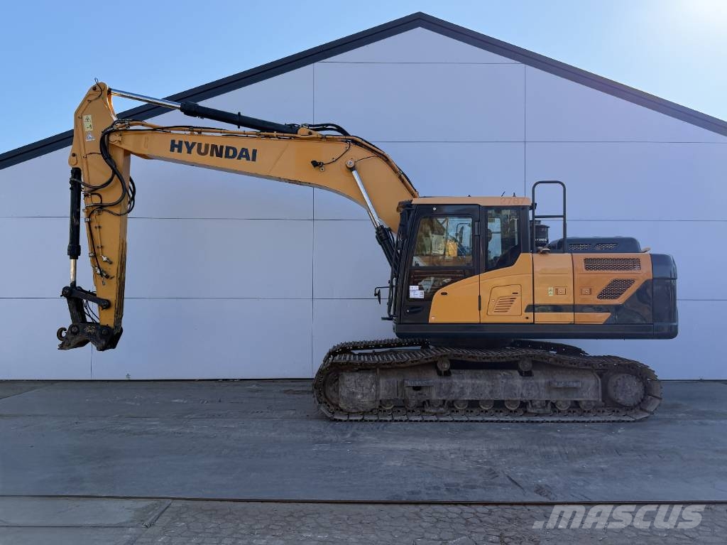 Hyundai HX220L - 360° Camera / Automatic Greasing Rupsgraafmachines