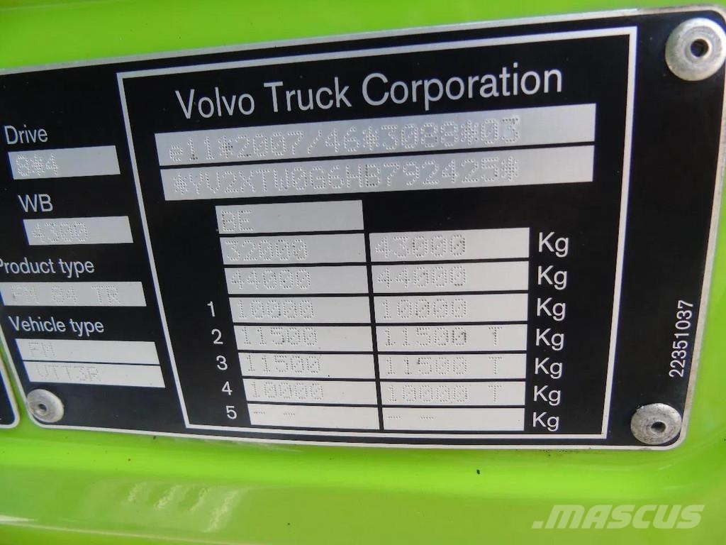 Volvo FM 420 + PALFINGER 23001-EH + 8X4 + PERFECT EURO 6 Mobiilinosturit