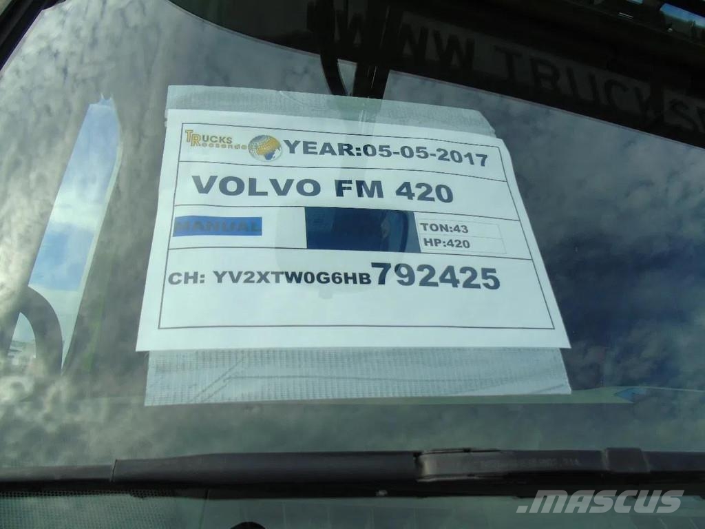 Volvo FM 420 + PALFINGER 23001-EH + 8X4 + PERFECT EURO 6 Mobiilinosturit