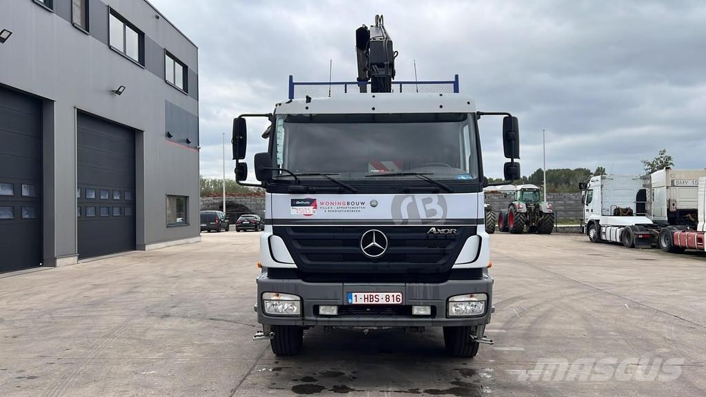 Mercedes-Benz Axor 1828 (BELGIAN TRUCK / HIAB 122 E / MANUAL GEA Kipper