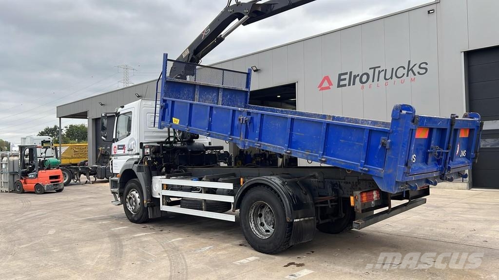 Mercedes-Benz Axor 1828 (BELGIAN TRUCK / HIAB 122 E / MANUAL GEA Kipper