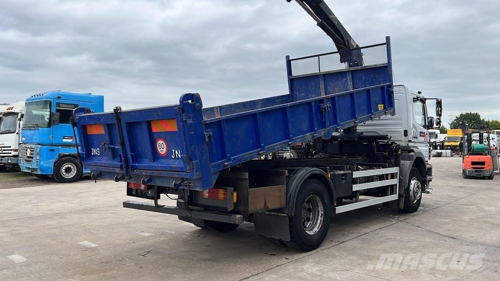 Mercedes-Benz Axor 1828 (BELGIAN TRUCK / HIAB 122 E / MANUAL GEA Kipper