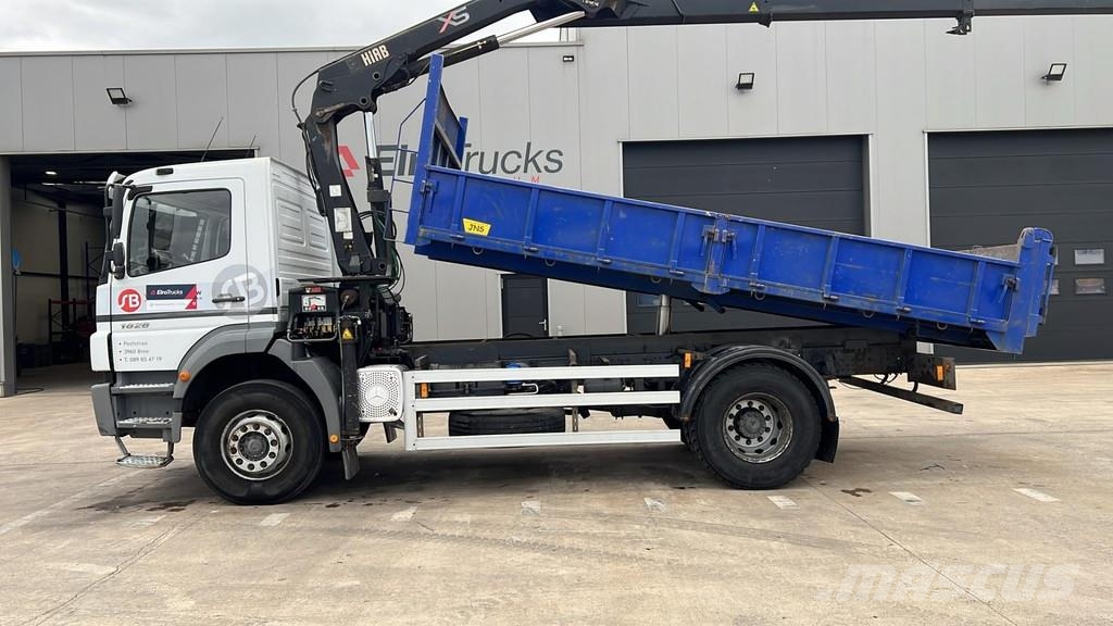 Mercedes-Benz Axor 1828 (BELGIAN TRUCK / HIAB 122 E / MANUAL GEA Kipper