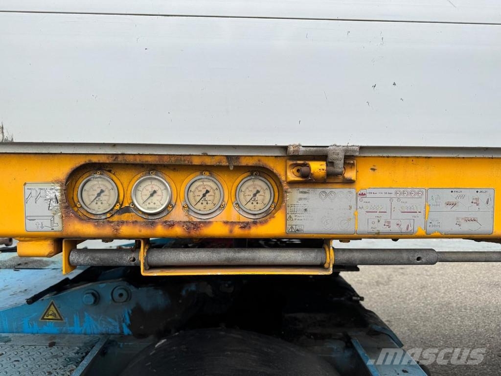 Goldhofer STZ-L5-50/80A 8,13M EXTENDABLE, 5 AXLE STEERING, B Diepladers