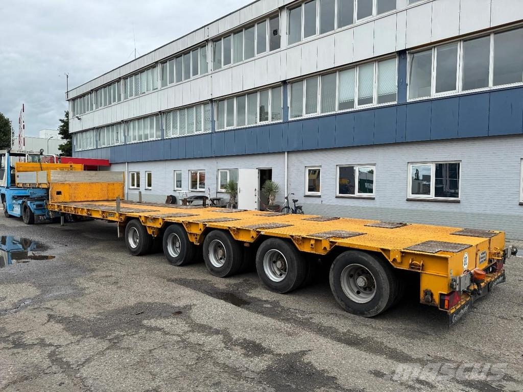 Goldhofer STZ-L5-50/80A 8,13M EXTENDABLE, 5 AXLE STEERING, B Diepladers