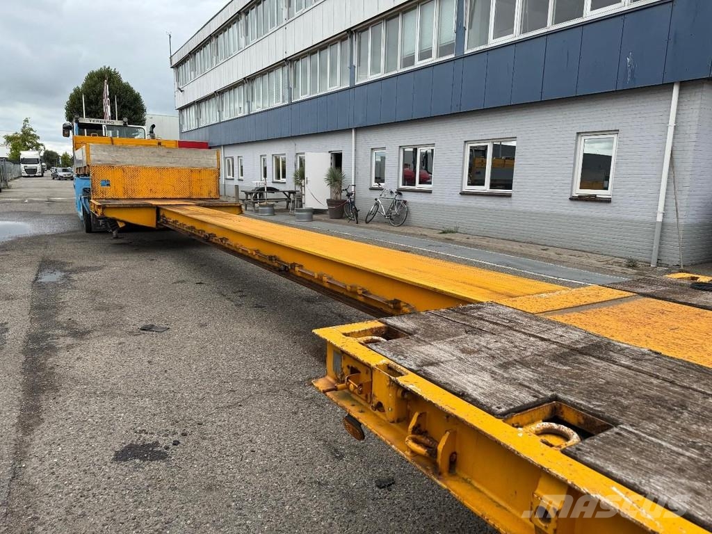 Goldhofer STZ-L5-50/80A 8,13M EXTENDABLE, 5 AXLE STEERING, B Diepladers