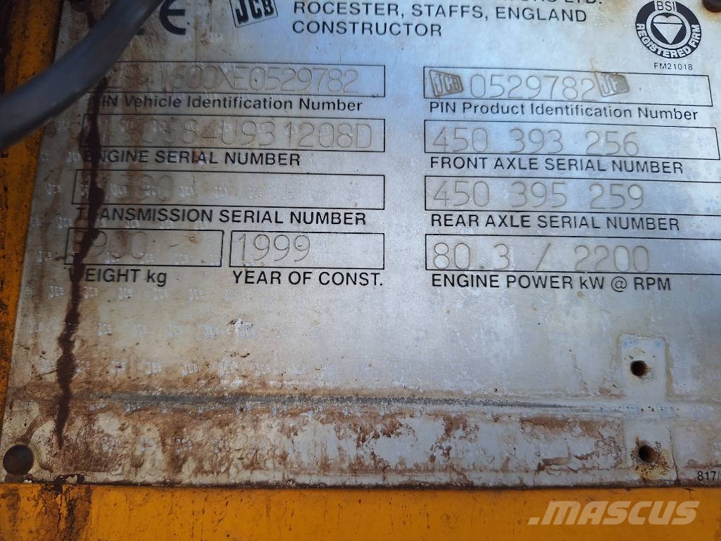 JCB 416 HT Incarcator pe pneuri