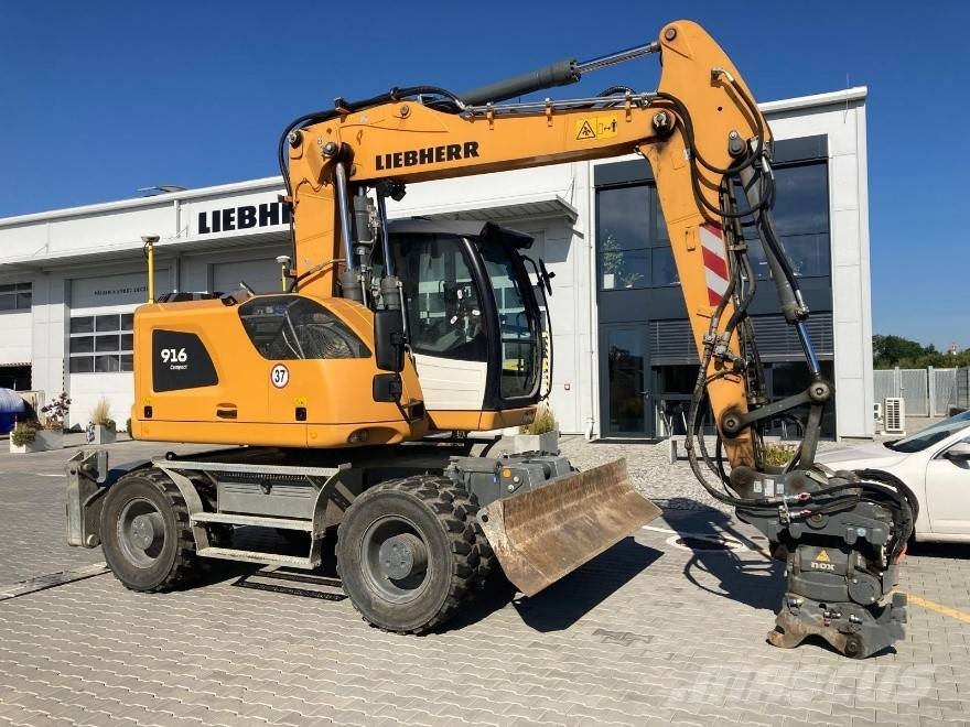 Liebherr A 916 Compact Litronic Bageri na kotačima